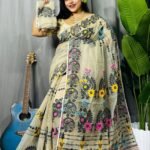 Cream Soft Ful Bahar Jamdani Saree 1 scaled e1760440286770