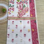 White Soft Dhakai Jamdani Saree