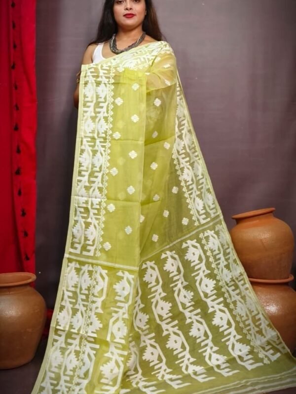 Exclusive Design Pesta Jamdani Saree