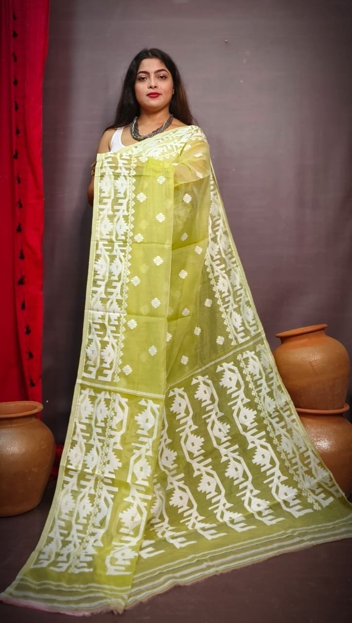 Exclusive Design Pesta Jamdani Saree 1 Exclusive Design Pesta Jamdani Saree