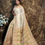 Kusum Koli Allover White Rock Soft Jamdani Sari 2 scaled 1